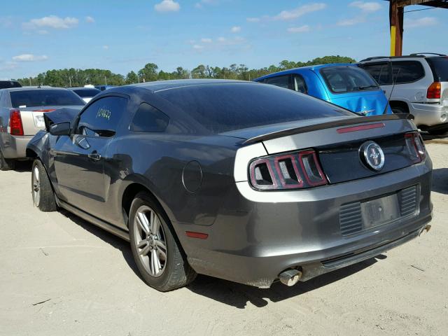 1ZVBP8AM3D5265912 - 2013 FORD MUSTANG GRAY photo 3