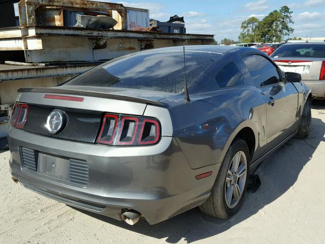 1ZVBP8AM3D5265912 - 2013 FORD MUSTANG GRAY photo 4