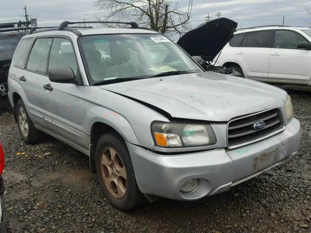 JF1SG65604H737121 - 2004 SUBARU FORESTER 2 SILVER photo 1