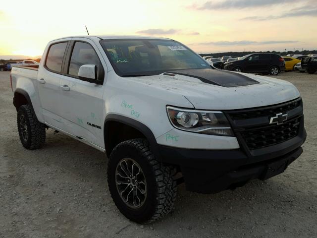 1GCPTEE11H1289741 - 2017 CHEVROLET COLORADO Z WHITE photo 1