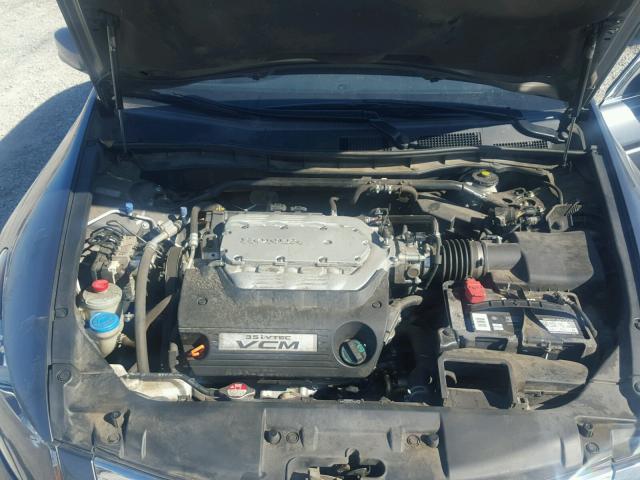 1HGCP36838A076035 - 2008 HONDA ACCORD EXL GRAY photo 7