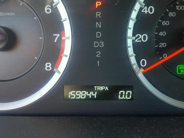 1HGCP36838A076035 - 2008 HONDA ACCORD EXL GRAY photo 8