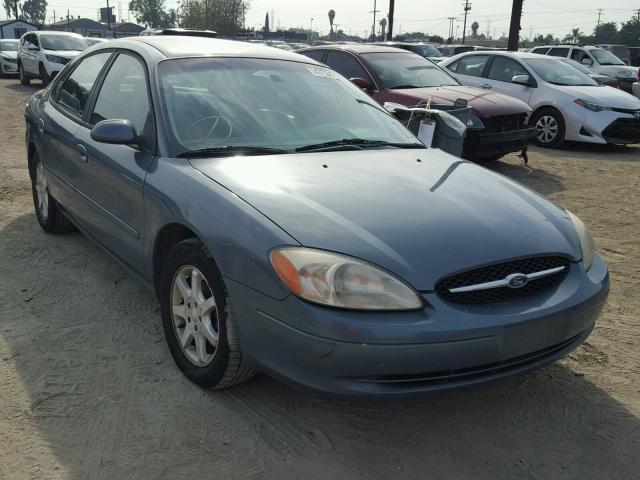 1FAFP55U1YA134140 - 2000 FORD TAURUS SES BLUE photo 1