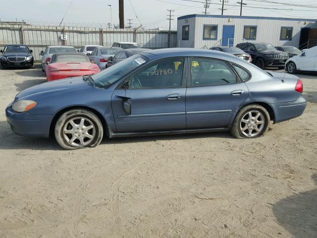 1FAFP55U1YA134140 - 2000 FORD TAURUS SES BLUE photo 9