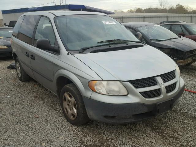 1D8GP25B03B188125 - 2003 DODGE CARAVAN SE GRAY photo 1