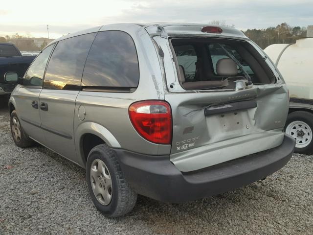 1D8GP25B03B188125 - 2003 DODGE CARAVAN SE GRAY photo 3