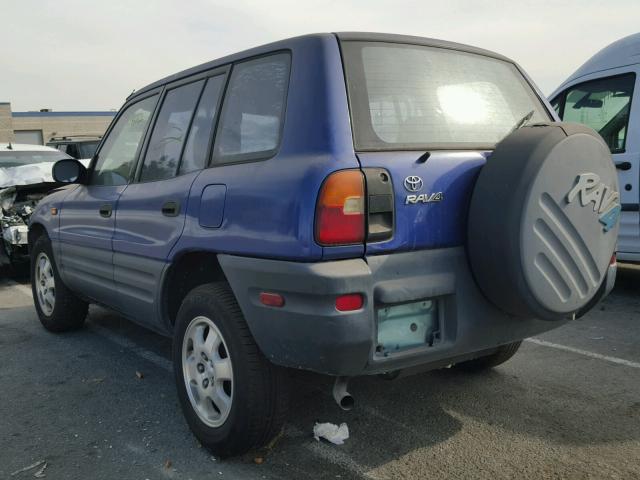 JT3GP10V1V7013564 - 1997 TOYOTA RAV4 BLUE photo 3