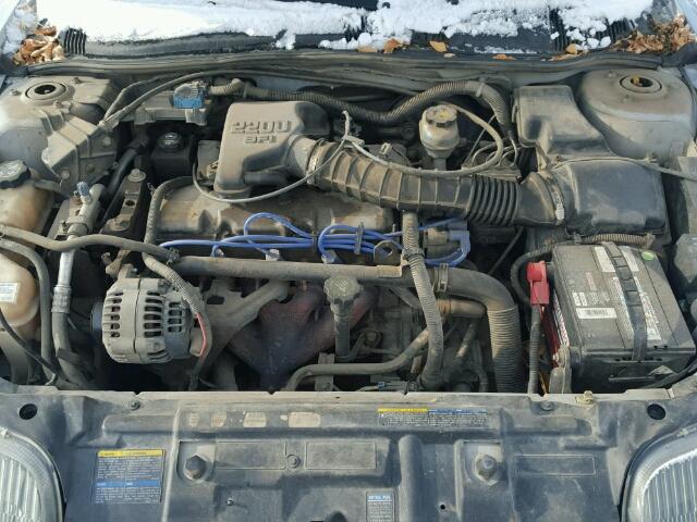 1G2JB124927212625 - 2002 PONTIAC SUNFIRE SE SILVER photo 7