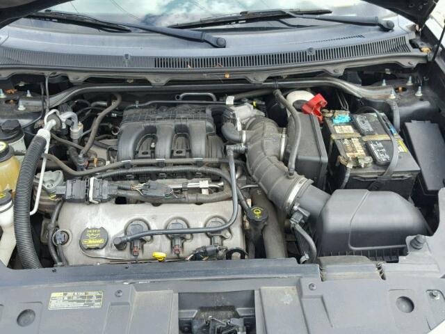 2FMDK51C89BA28198 - 2009 FORD FLEX SE BLACK photo 7