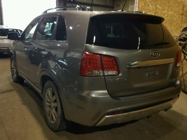 5XYKWDA29CG214966 - 2012 KIA SORENTO SX BEIGE photo 3