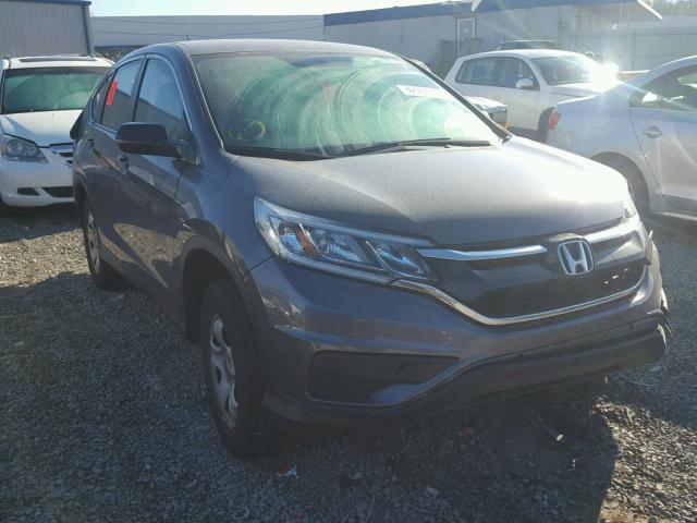 3CZRM3H37FG707414 - 2015 HONDA CR-V LX GRAY photo 1