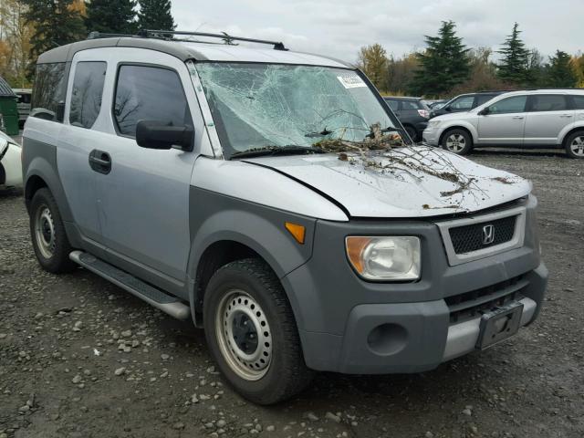 5J6YH28243L010878 - 2003 HONDA ELEMENT DX SILVER photo 1