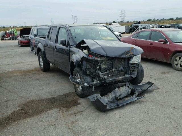 1N6AD0ER4CC445986 - 2012 NISSAN FRONTIER S GRAY photo 1