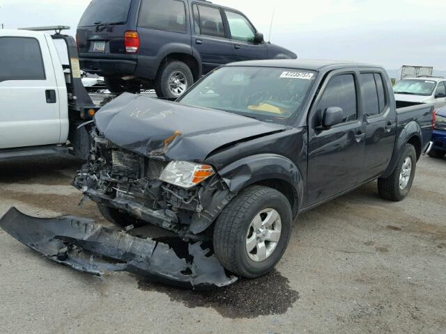 1N6AD0ER4CC445986 - 2012 NISSAN FRONTIER S GRAY photo 2