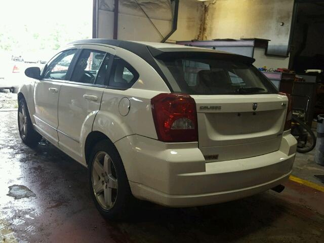 1B3HE78K48D675729 - 2008 DODGE CALIBER R/ WHITE photo 3