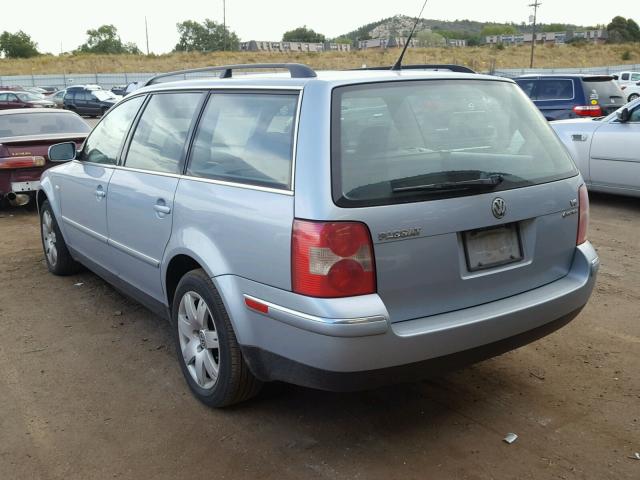 WVWYH63B13E156101 - 2003 VOLKSWAGEN PASSAT GLX 蓝色 照片 3