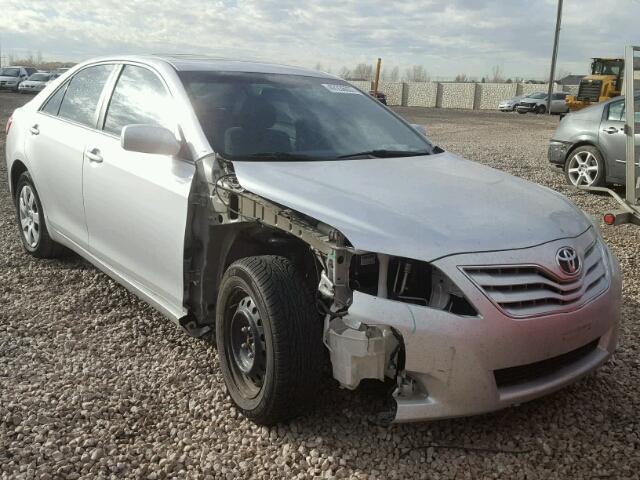 4T1BF3EK0AU546340 - 2010 TOYOTA CAMRY BASE SILVER photo 1