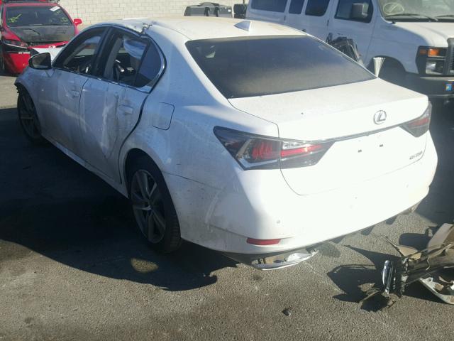 JTHBZ1BL0HA009362 - 2017 LEXUS GS 350 WHITE photo 3