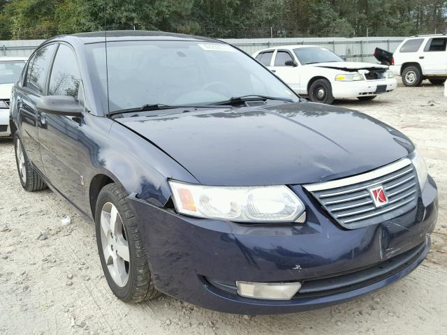 1G8AL55F17Z192552 - 2007 SATURN ION LEVEL BLUE photo 1