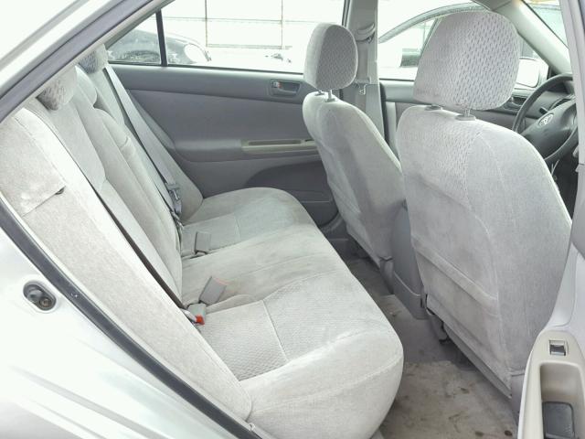 4T1BF32KX3U045897 - 2003 TOYOTA CAMRY LE SILVER photo 6