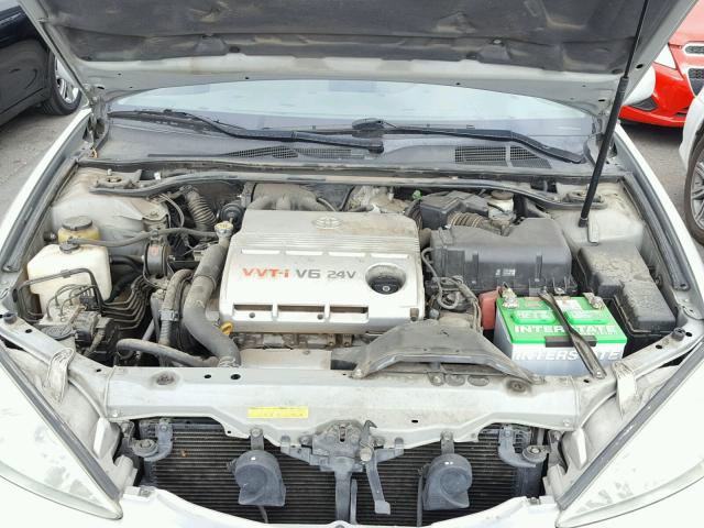 4T1BF32KX3U045897 - 2003 TOYOTA CAMRY LE SILVER photo 7