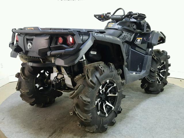 3JBLWAX2XHJ000559 - 2017 CAN-AM OUTLANDER BLACK photo 8