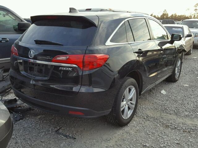 5J8TB3H53FL013956 - 2015 ACURA RDX TECHNO BLACK photo 4