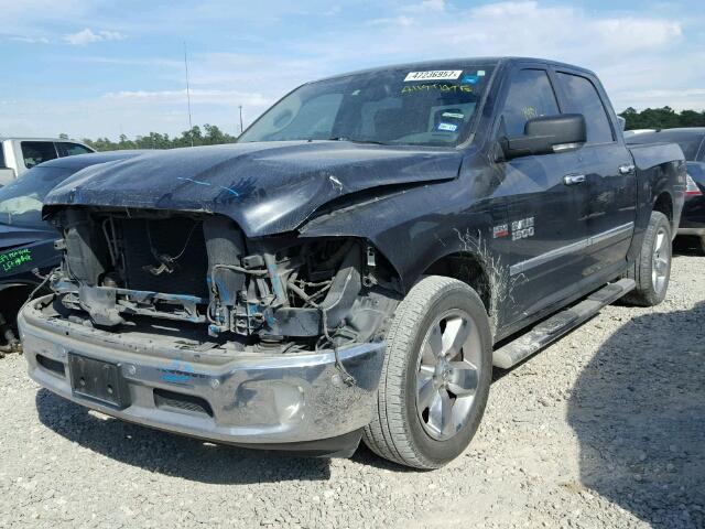 1C6RR6LT8ES305299 - 2014 RAM 1500 SLT GRAY photo 2