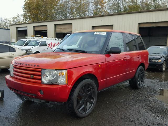 SALME11433A122482 - 2003 LAND ROVER RANGE ROVE ORANGE photo 2