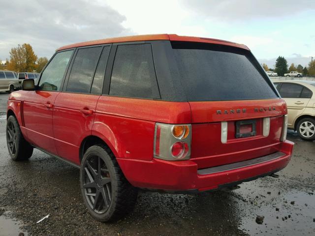 SALME11433A122482 - 2003 LAND ROVER RANGE ROVE ORANGE photo 3