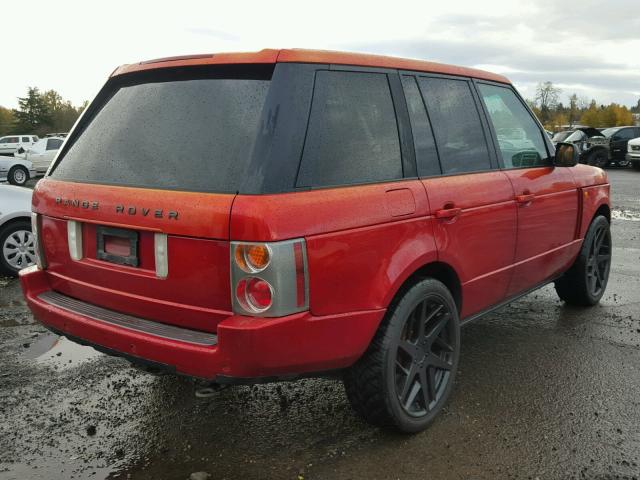 SALME11433A122482 - 2003 LAND ROVER RANGE ROVE ORANGE photo 4