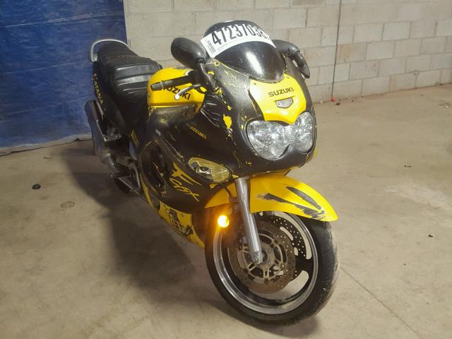 JS1GN79A022101447 - 2002 SUZUKI GSX600 F YELLOW photo 1