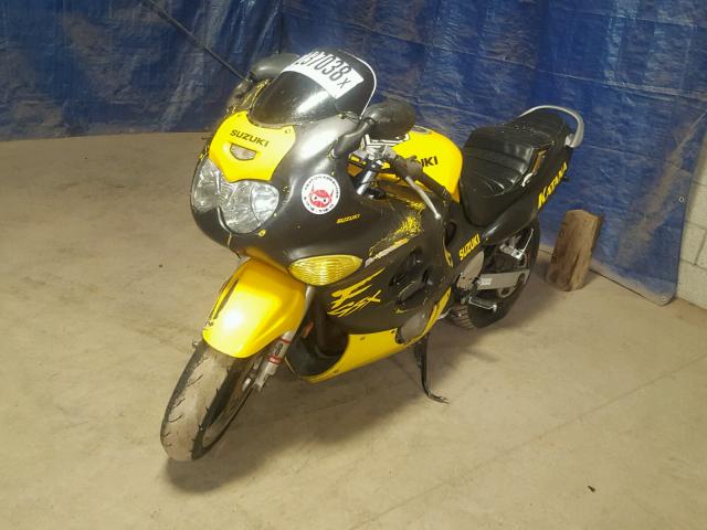 JS1GN79A022101447 - 2002 SUZUKI GSX600 F YELLOW photo 2