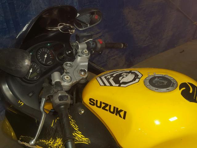 JS1GN79A022101447 - 2002 SUZUKI GSX600 F YELLOW photo 5