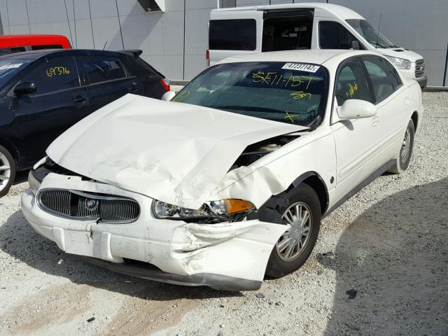 1G4HR54K63U158997 - 2003 BUICK LESABRE LI WHITE photo 2