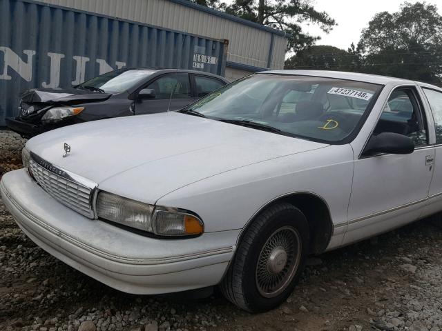 1G1BL52W0TR186016 - 1996 CHEVROLET CAPRICE CL WHITE photo 9