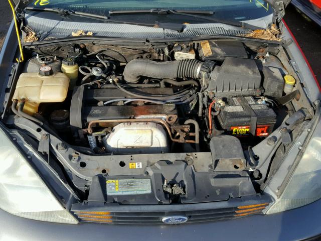 1FAFP38343W310911 - 2003 FORD FOCUS ZTS GRAY photo 7