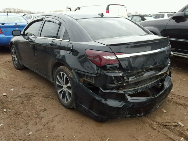 1C3CCBBG0DN727503 - 2013 CHRYSLER 200 TOURIN BLACK photo 3