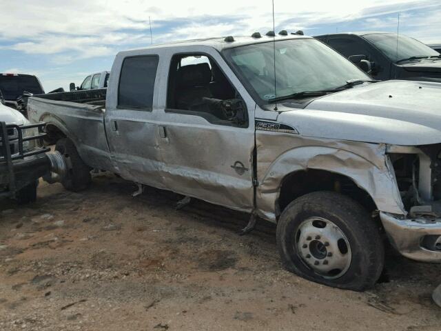 1FT8W3DT2BEB17415 - 2011 FORD F350 SUPER SILVER photo 9