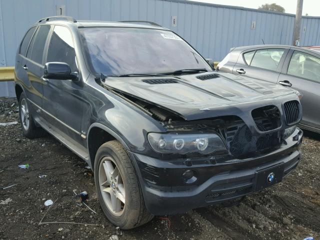 5UXFB33592LH39349 - 2002 BMW X5 4.4I BLACK photo 1