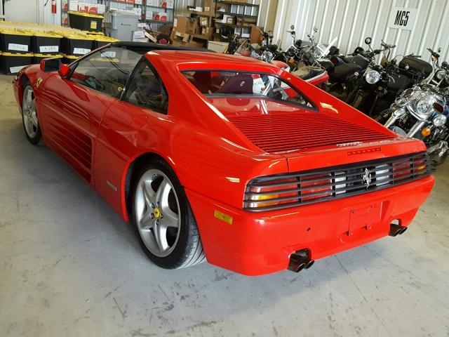 ZFFFG36A5L0086869 - 1990 FERRARI 348 TS RED photo 3