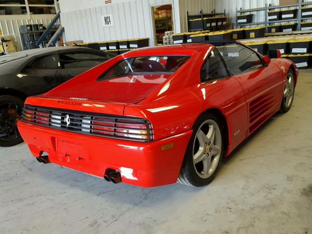 ZFFFG36A5L0086869 - 1990 FERRARI 348 TS RED photo 4