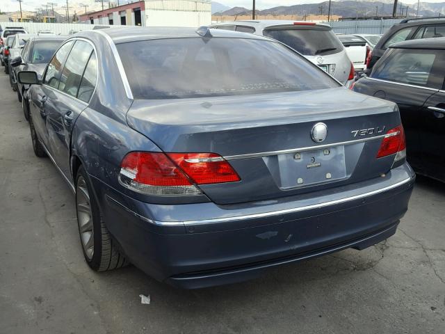 WBAHN83556DT62267 - 2006 BMW 750 LI GREEN photo 3