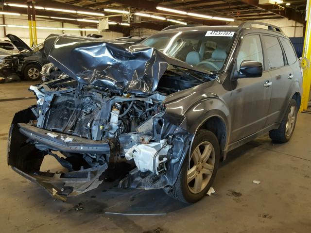 JF2SH63639G734447 - 2009 SUBARU FORESTER 2 GRAY photo 2