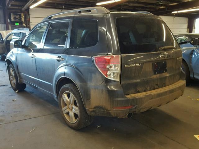 JF2SH63639G734447 - 2009 SUBARU FORESTER 2 GRAY photo 3