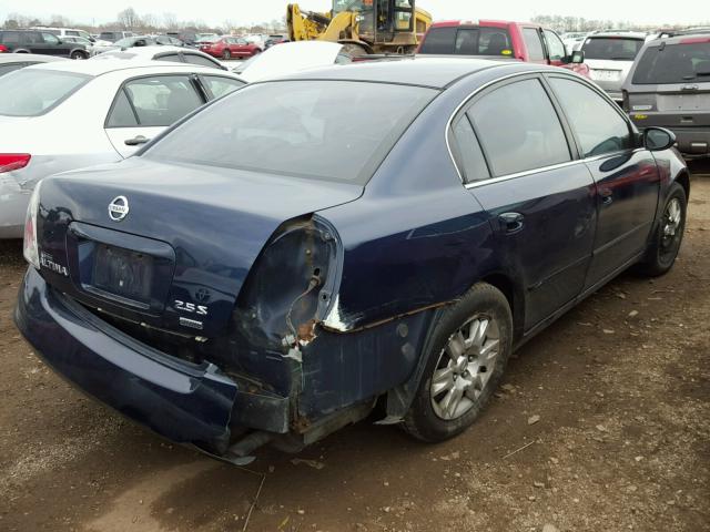 1N4AL11E66C199757 - 2006 NISSAN ALTIMA S BLUE photo 4