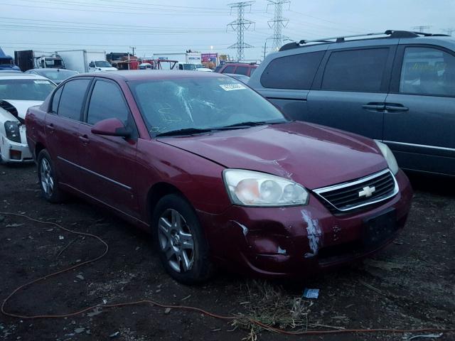 1G1ZT51F36F268053 - 2006 CHEVROLET MALIBU LT BURGUNDY photo 1