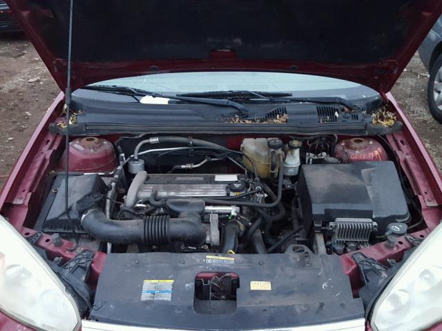 1G1ZT51F36F268053 - 2006 CHEVROLET MALIBU LT BURGUNDY photo 7