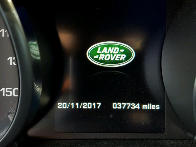 SALVP2BGXFH077338 - 2015 LAND ROVER RANGE ROVE WHITE photo 8