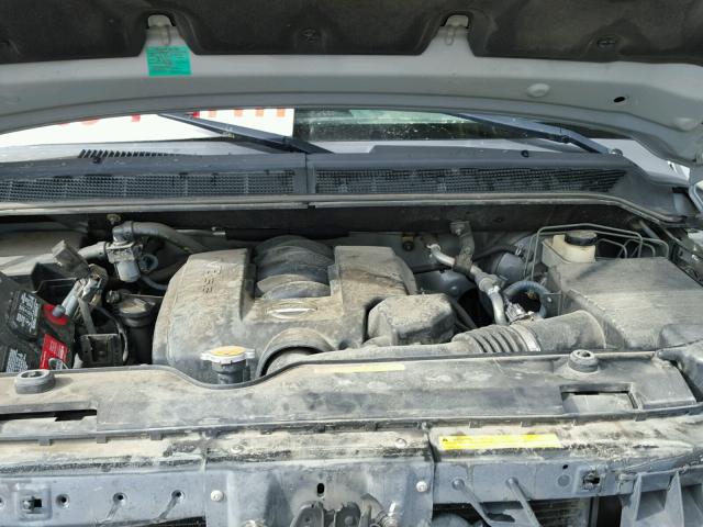 1N6BA07A55N570734 - 2005 NISSAN TITAN XE SILVER photo 7